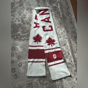 Hudson's Bay Company (HBC) Team Canada Olympic scarf - red and white - youth